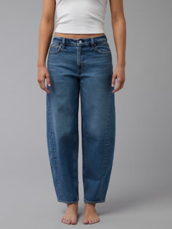American Eagle Outfitters Denim - American Eagle Stretch Barrel Jeans